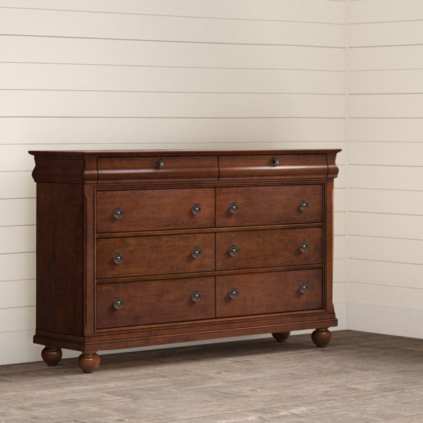 Deonte 8 Drawer Double Dresser & Reviews Birch Lane
